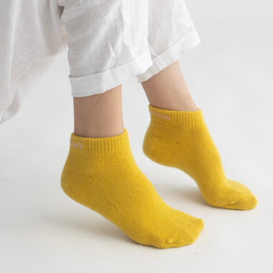 Possum Merino Wool NAPIER Socks, Primrose