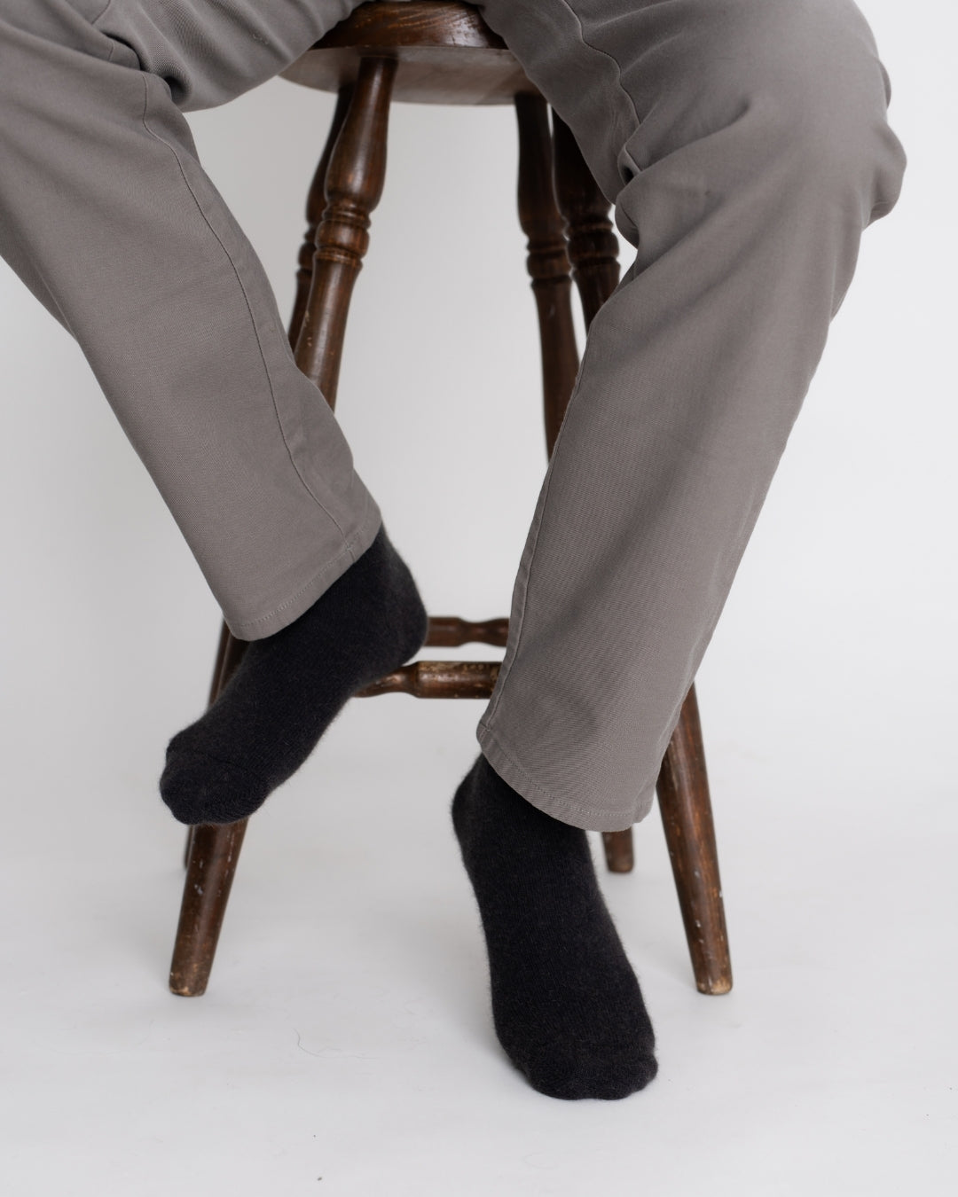 Possum Merino Wool Socks | HUKA | Peat | Men