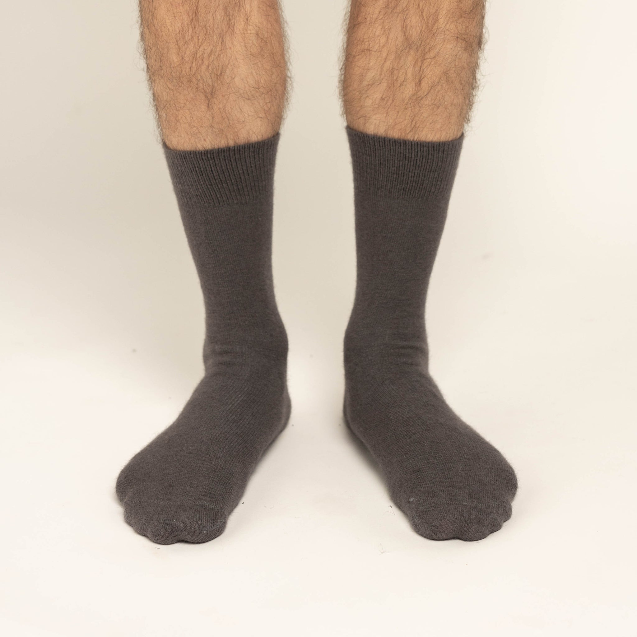 Possum Merino Wool HAMILTON Socks, Poppy Seed Men