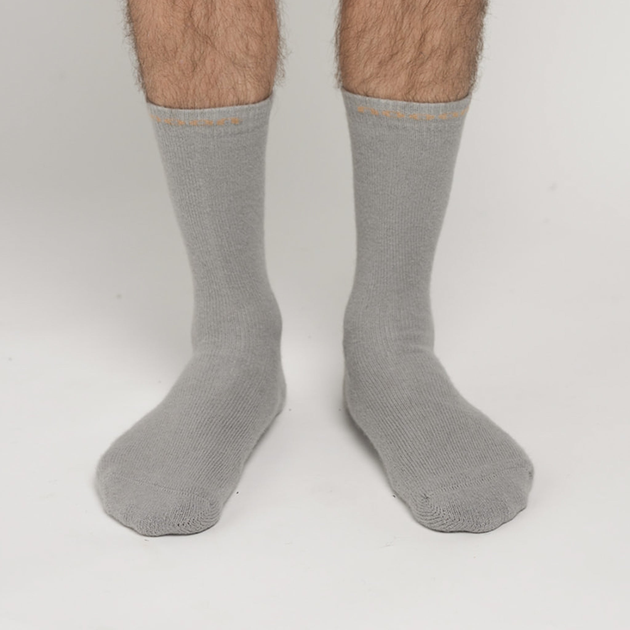 Possum Merino Wool HUKA Socks, Harbour Mist Men