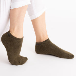 Possum Merino Wool NAPIER Socks, Military Olive