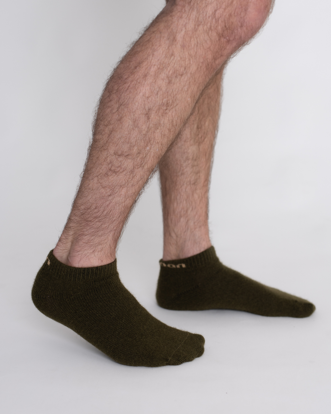 Possum Merino Wool Socks | NAPIER | Military Olive | Men