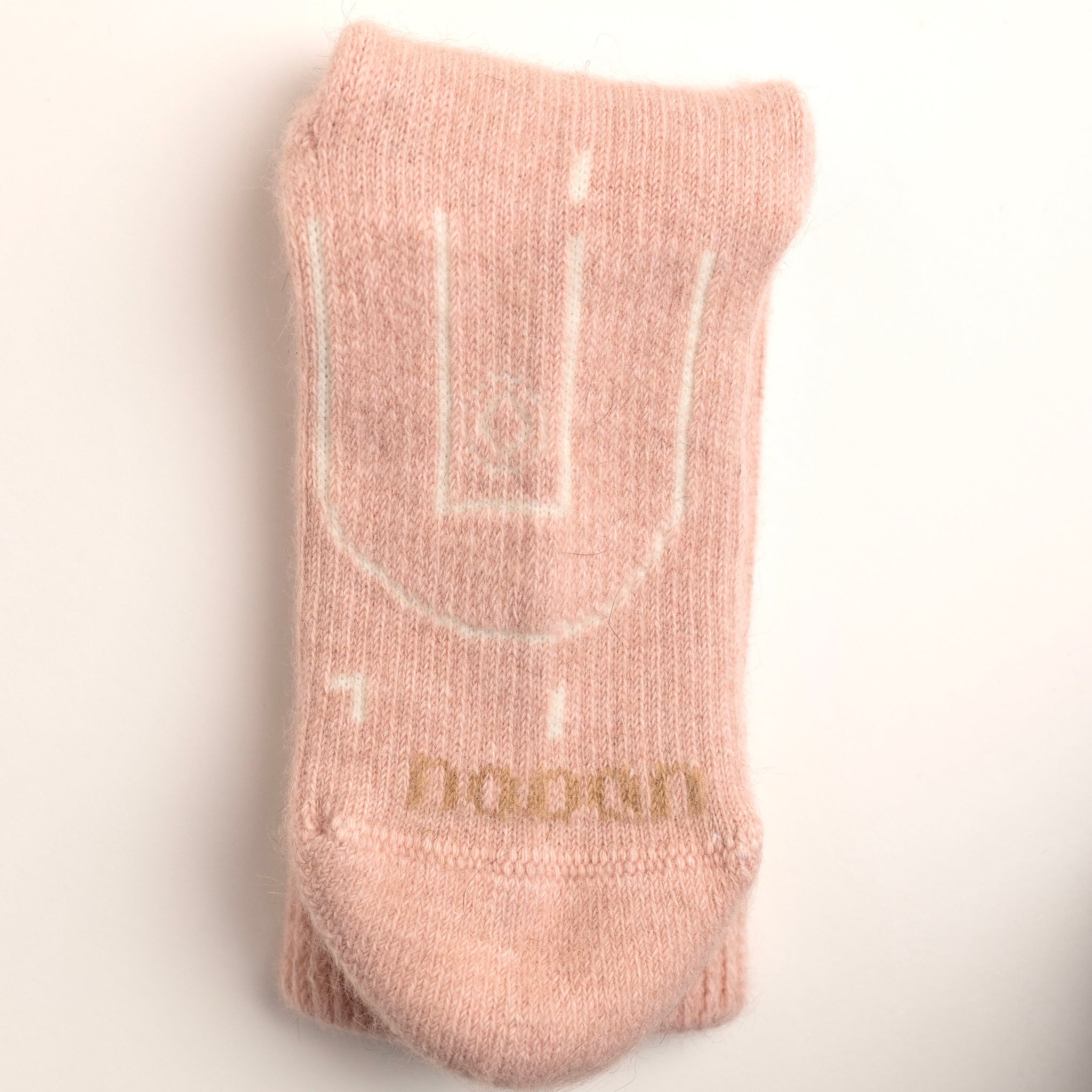 Possum Merino Wool Yan Socks, Rose Water
