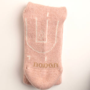 Possum Merino Wool Yan Socks, Rose Water
