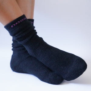 black merino wool possum socks new zealand